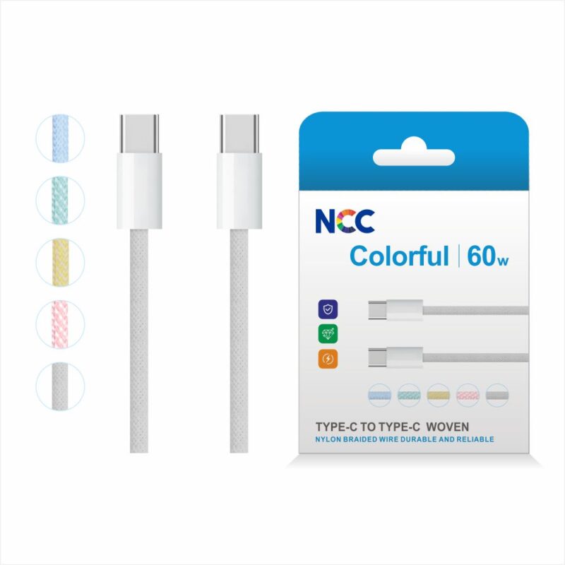 Cablu USBC-USBC Tesatura Nylon - NCC