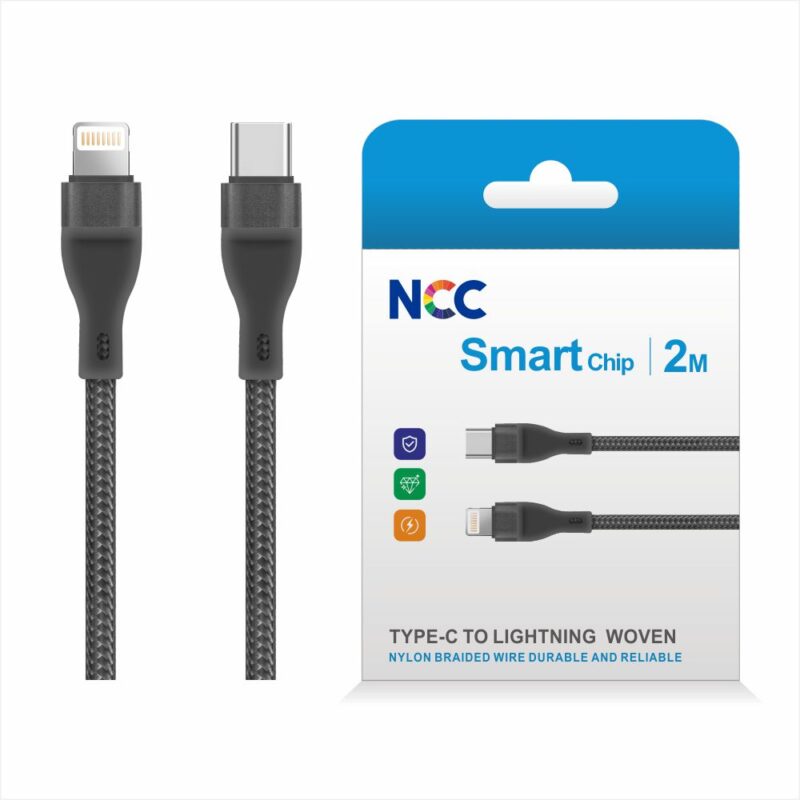 Cablu TypeC-Lightning  Tesatura Nylon - NCC - imagine 6