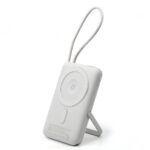 Baterie Externa 10000mAh cu Incarcare Wireless si Cablu Incorporat - NCC (WW-T185BLF)