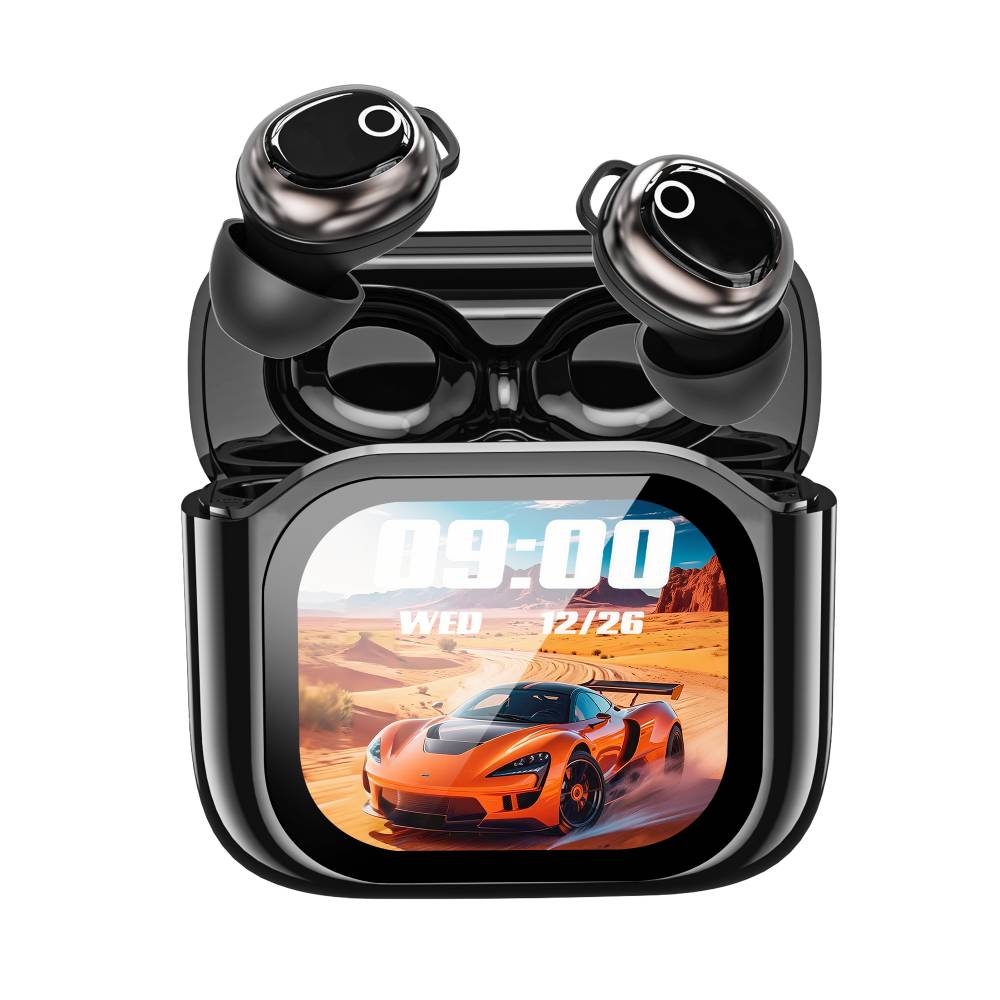 Casti Wireless cu Display Color - JM28