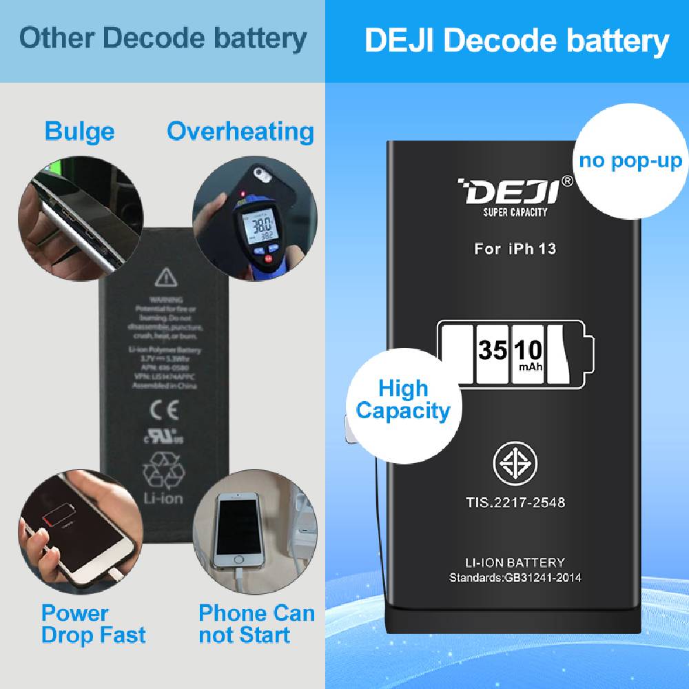 Baterie Compatibila iPhone 13 - High Capacity - Suporta Diagnoza - imagine 5