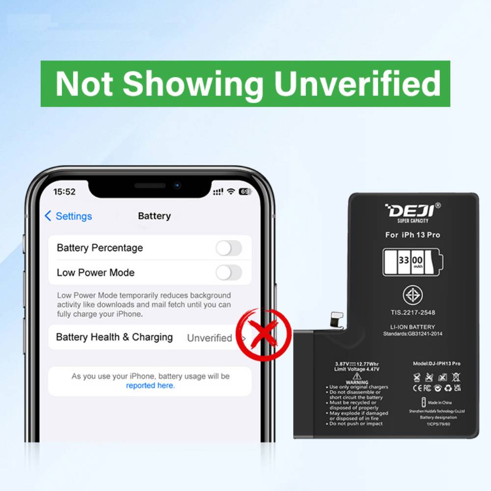 Baterie Compatibila iPhone 13 Pro - High Capacity - Suporta Diagnoza - imagine 5
