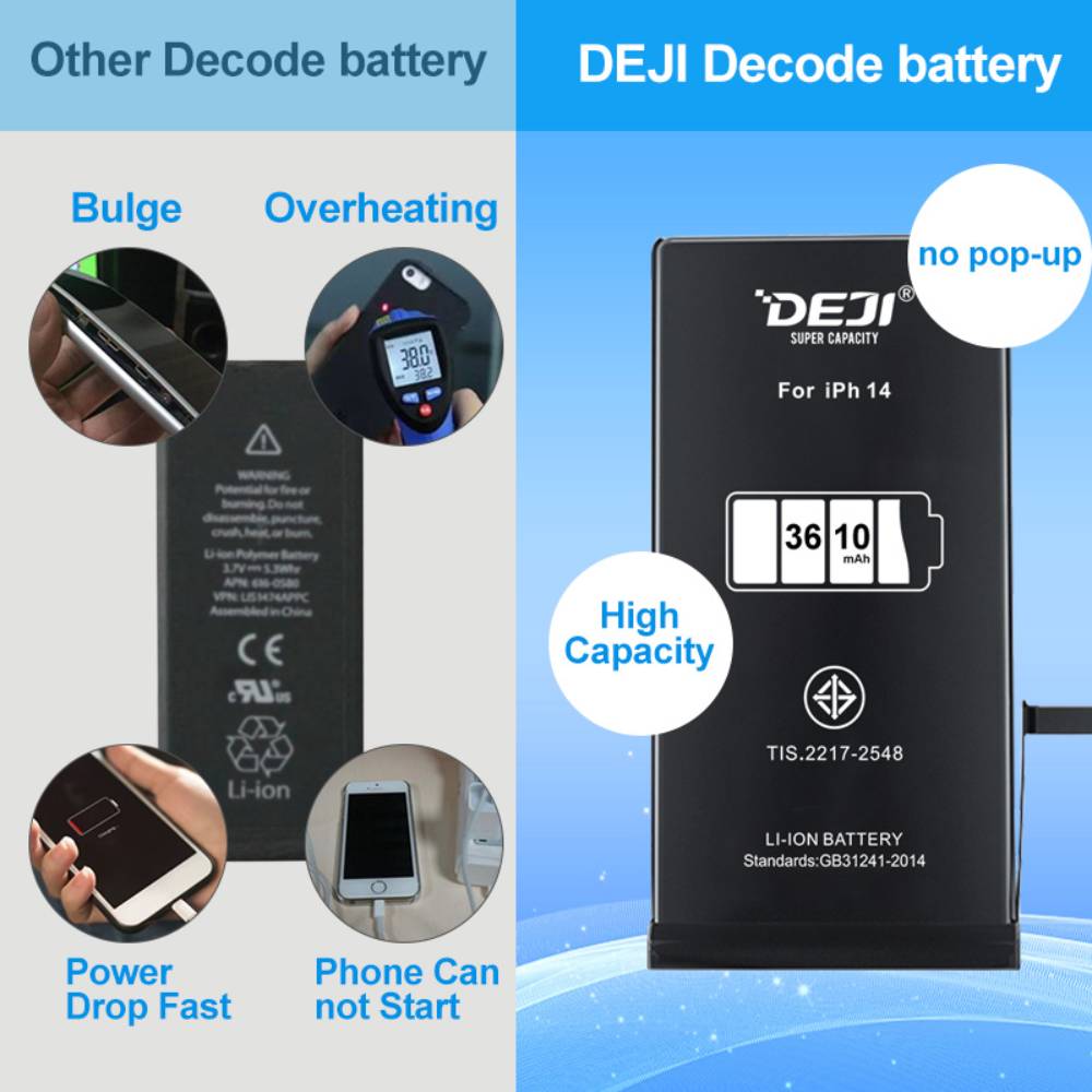 Baterie Compatibila iPhone 14 - High Capacity - Suporta Diagnoza - imagine 5
