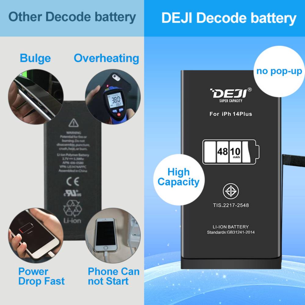 Baterie Compatibila iPhone 14 Plus - High Capacity - Suporta Diagnoza - imagine 5