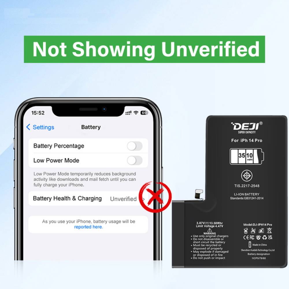 Baterie Compatibila iPhone 14 Pro - High Capacity - Suporta Diagnoza - imagine 4