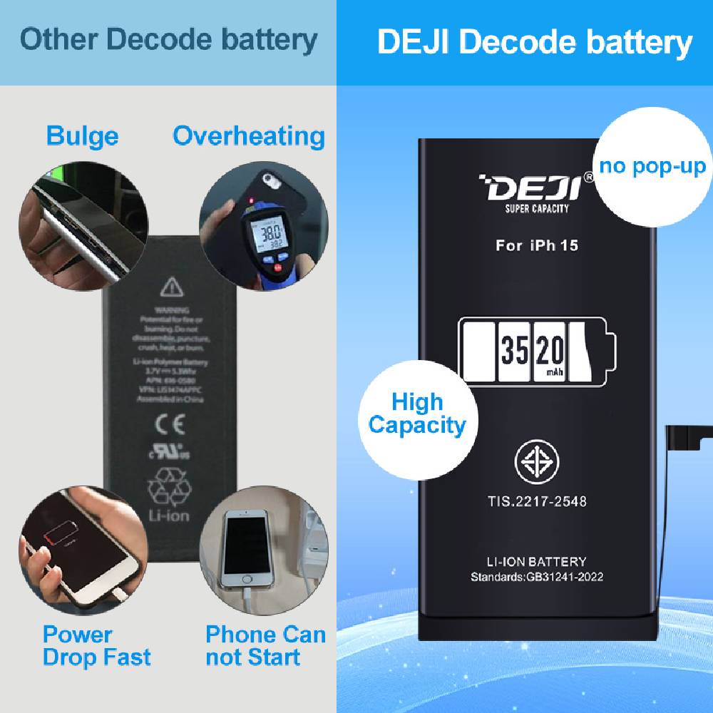 Baterie Compatibila iPhone 15 - High Capacity - Suporta Diagnoza - imagine 5