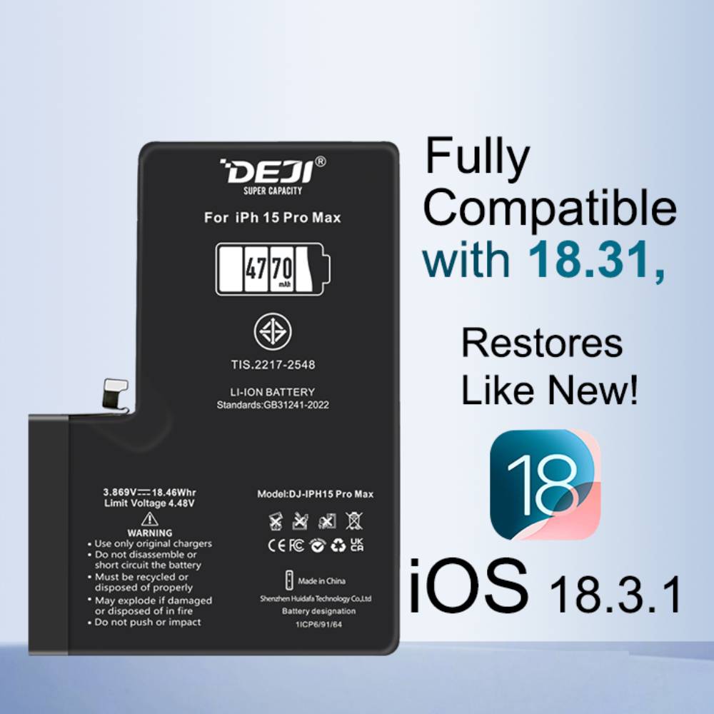 Baterie Compatibila iPhone 15 Pro Max - High Capacity - Suporta Diagnoza - imagine 2
